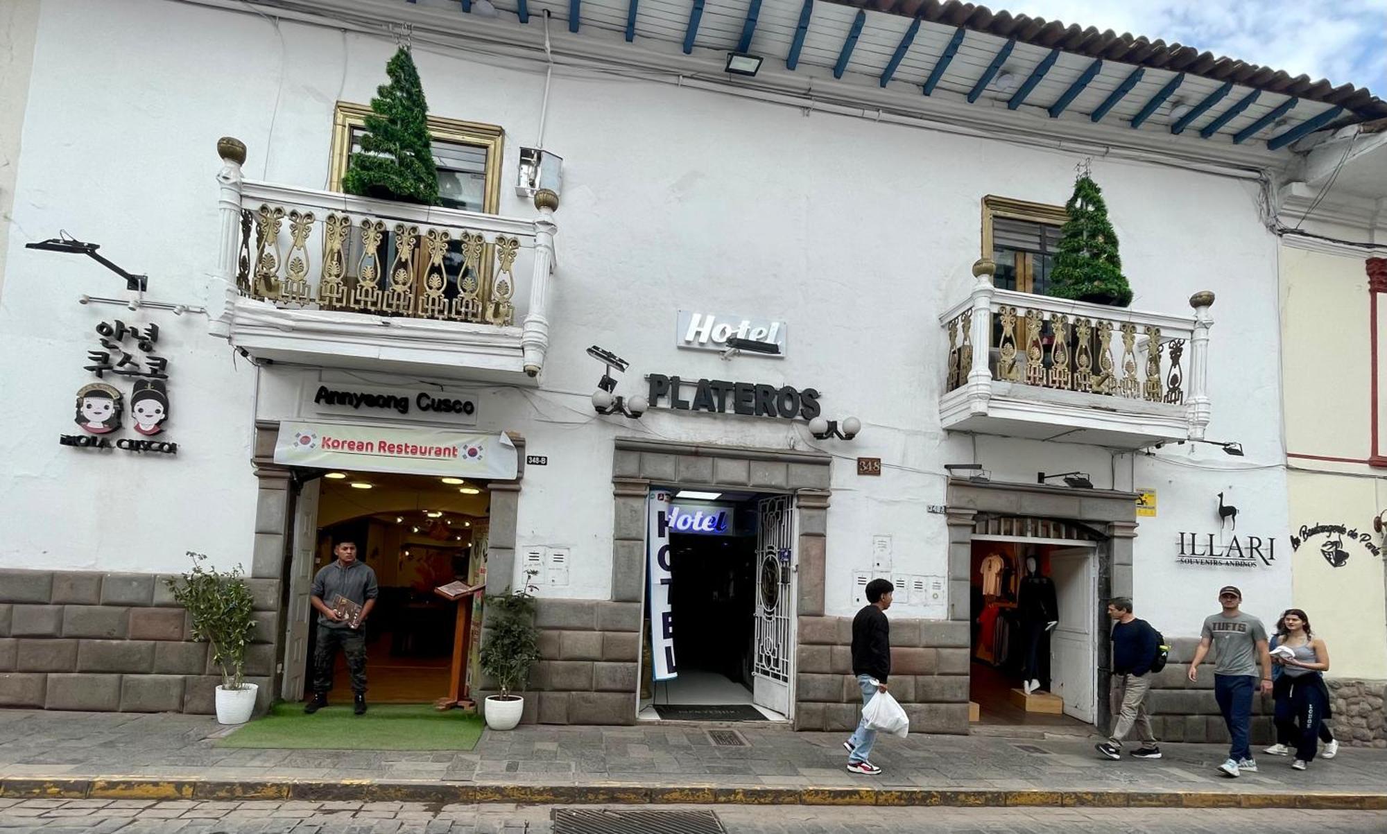Hotel Plateros Куско Екстериор снимка
